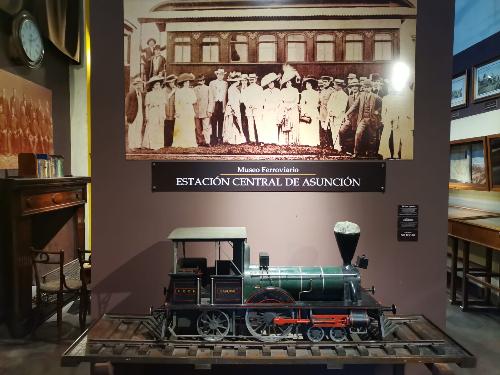 Sala I del Museo Ferroviario