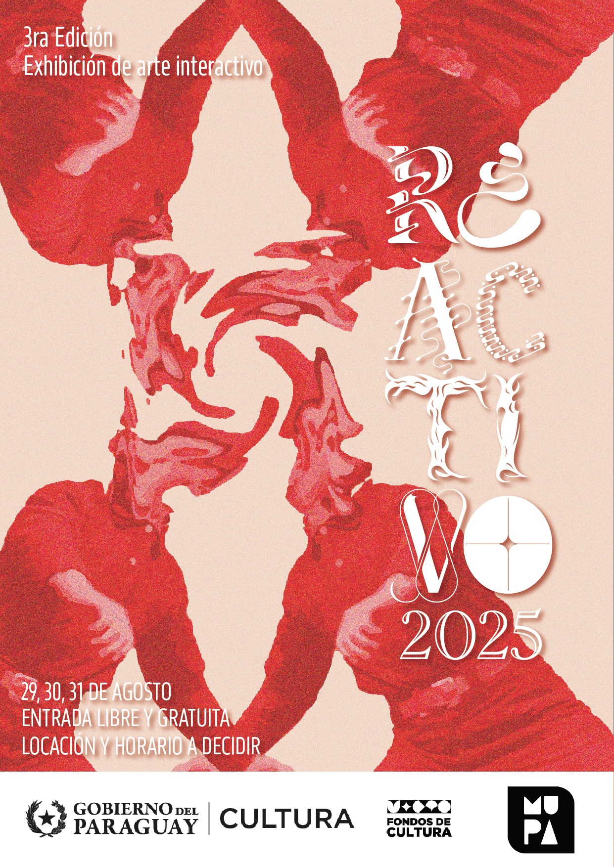 POSTER CON LOGOS Y TEXTO