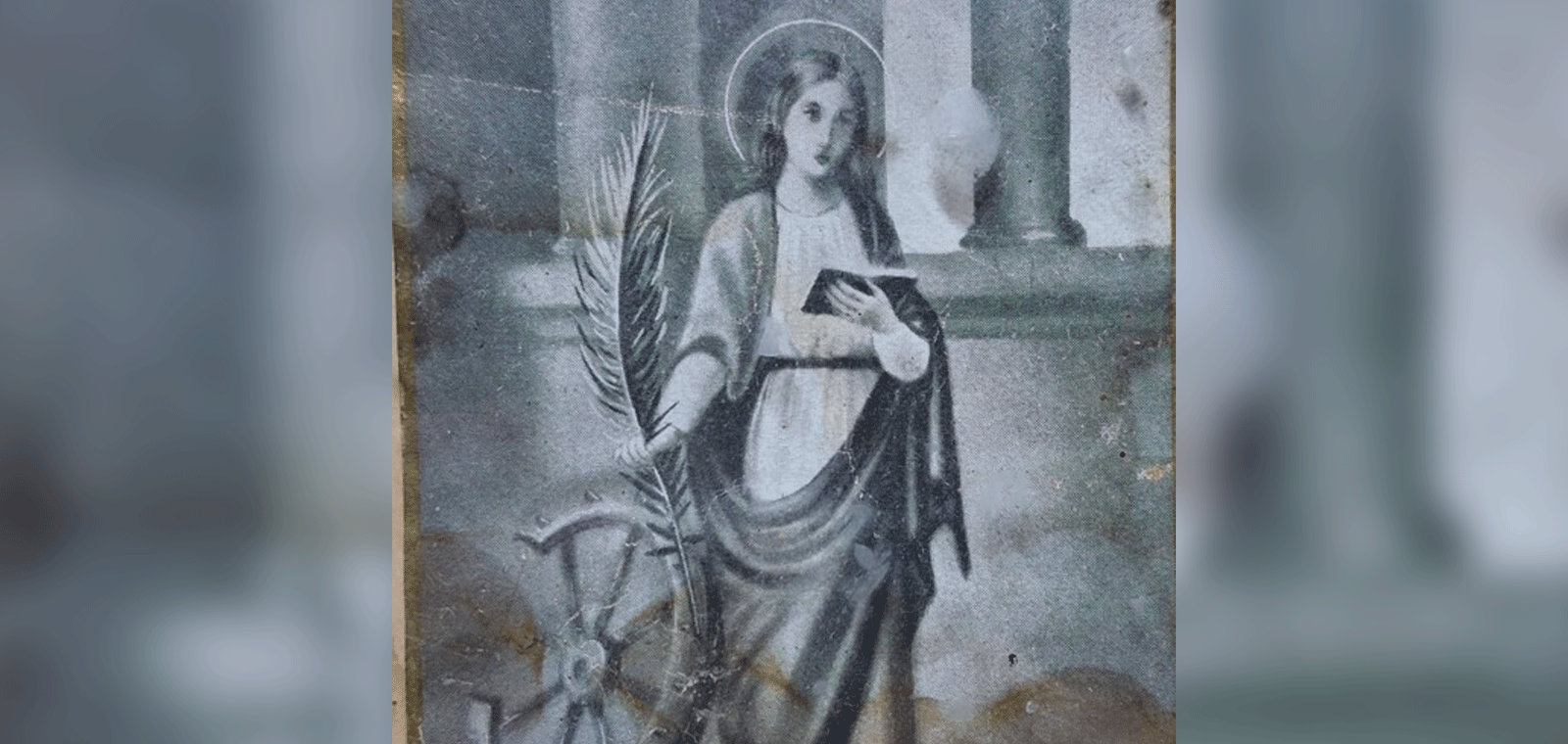 No era nuestra: lo que la imagen de una santa me enseñó en el taller de conservación