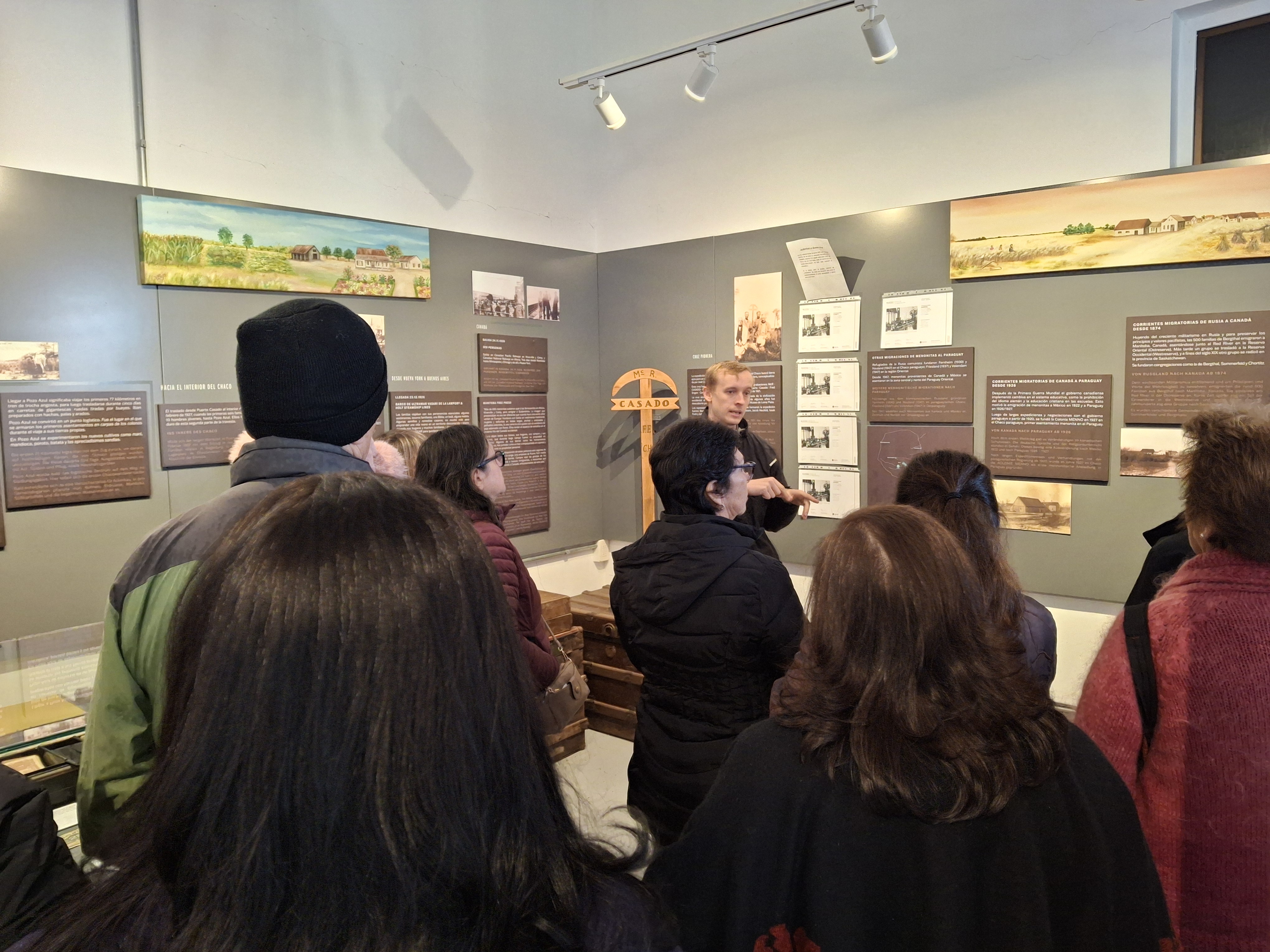 Visita a los museos del Chaco paraguayo. Asociación Noche de los Museos (3)